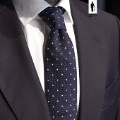 Krawaty z grenadyny. W stylu biznesowym lub nieformalnym