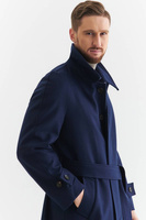 Płaszcz męski CITY z granatowego sukna