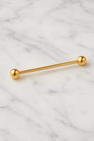 Szpila do koszuli pin collar złota kulka