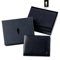 Portfel na karty i banknoty z cielęcej skóry RFID