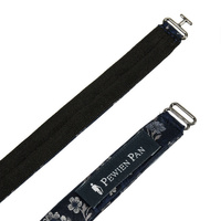 Granatowo-srebrna mucha wiązana