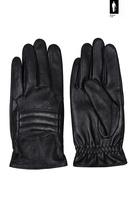 Skórzane rękawiczki męskie perforowane