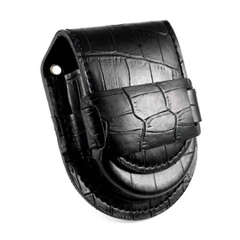 Skórzany pokrowiec na zegarek kieszonkowy
