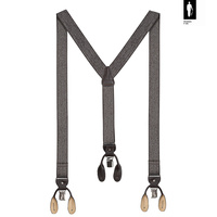 Szelki Męskie „Gorzka Czekolada” – 2w1