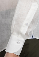 Lniana koszula męska ze stójką