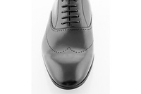 Męskie buty wizytowe typu oxford czarne