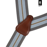 Nylonowe szelki do spodni - wzór w paski