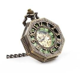 Zegarek kieszonkowy Tessaract I (złoty)