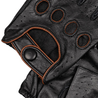 Samochodowe rękawiczki męskie bez palców