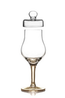 Kieliszek do degustacji whisky z bursztynową nóżką