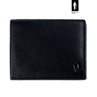 Portfel na karty i banknoty z cielęcej skóry RFID