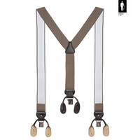 Szelki Męskie „Brązowy Minimalizm” – 2w1