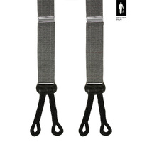 Garniturowe szelki w kratę księcia Walii