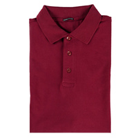 Koszulka polo z czerwonej piki