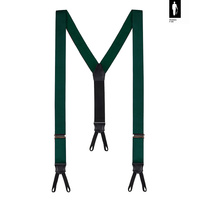 Szelki męskie z jedwabiu Emerald Elegance