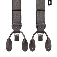 Szelki Męskie „Gorzka Czekolada” – 2w1