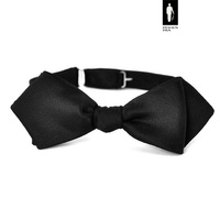 Mucha wiązana - czarna w szpic