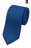 Krawat z grenadyny kolor ultramaryna