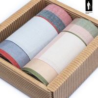 Kieszonkowe chusteczki męskie z materiału