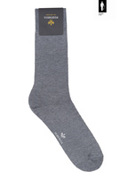 Szare skarpetki Pedemeia 98% Bawełna Fil D'Écosse