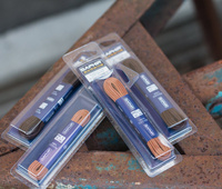 Sznurowadła woskowane 90 cm Saphir ciemny brąz