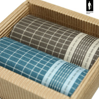 Chusteczki dla mężczyzny z cienkiej bawełny