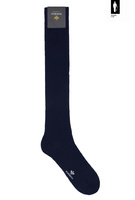 Granatowe podkolanówki męskie Pedemeia Fil D'Écosse