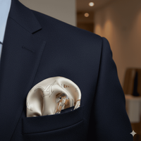 Poszetka jedwabna „Rybak” – kolekcja Ginące Zawody