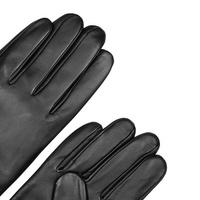 Rękawiczki pięciopalcowe męskie ze skóry