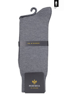 Szare skarpetki Pedemeia 98% Bawełna Fil D'Écosse