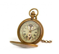 Zegarek dwustronnie otwierany Francuski szyk