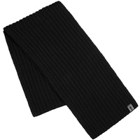 Czarny szalik z wełny