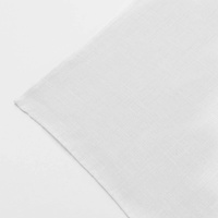 Biała poszetka z lnu