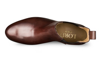 Brązowe buty męskie sztyblety Lord Chelsea