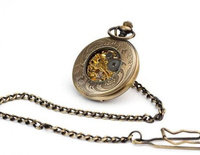 Zegarek mechaniczny Piękno w brązie