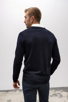 Kardigan męski granatowy na guziki