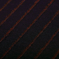 Skarpety z miedzianym kontrastem czarne