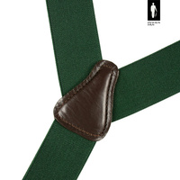 Zielone szelki z zapięciem 2w1