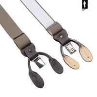 Szelki Męskie „Brązowy Minimalizm” – 2w1