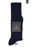 Granatowe podkolanówki męskie Pedemeia Fil D'Écosse