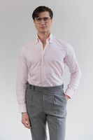 Koszula męska OCBD w różowe paski