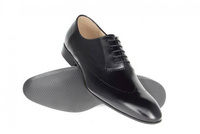 Męskie buty wizytowe typu oxford czarne
