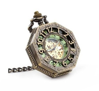 Zegarek kieszonkowy Tessaract I (złoty)