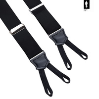 Szelki męskie z jedwabiu Black Tie Essential