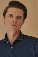 Koszula jeansowa z włoskim kołnierzem