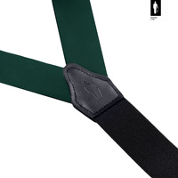 Szelki męskie z jedwabiu Emerald Elegance