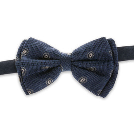 Mucha w drobne łezki, granatowa