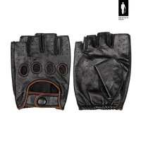 Samochodowe rękawiczki męskie bez palców