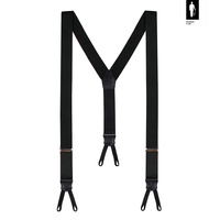 Szelki męskie z jedwabiu Black Tie Essential