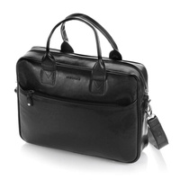 Czarna torba na pasku